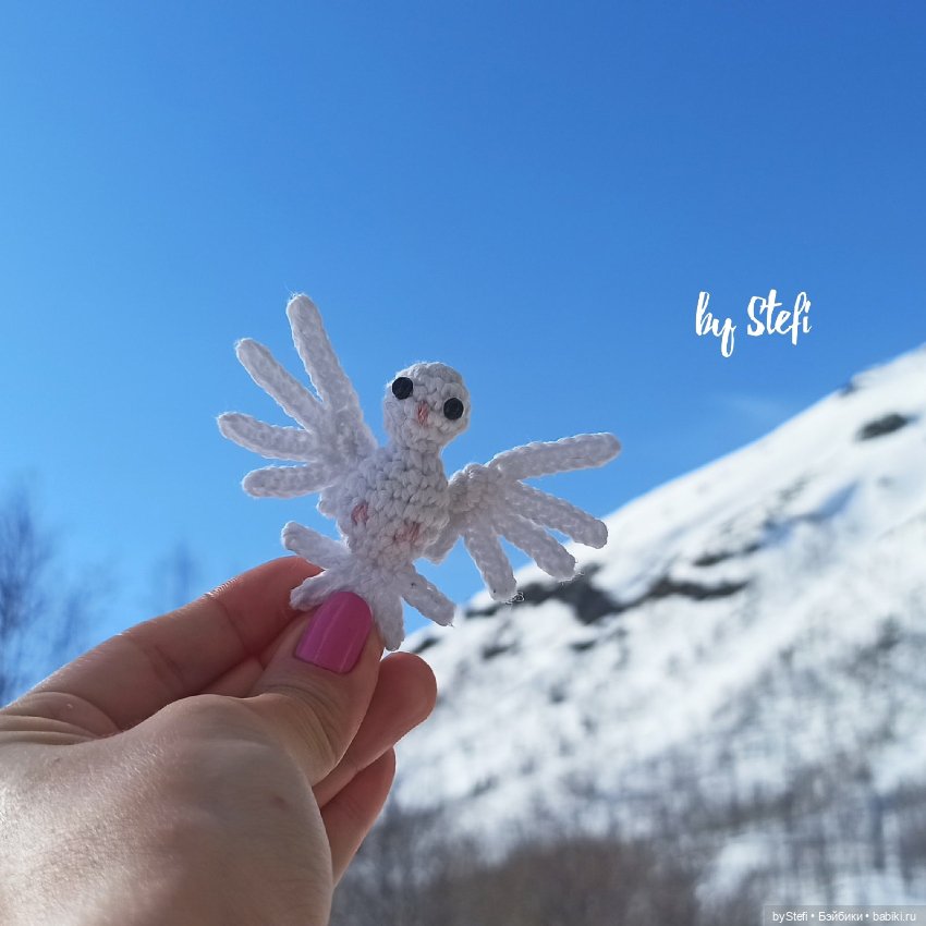 Броши к 9 мая — Вязаные игрушки и амигуруми: крючком (фото 7)