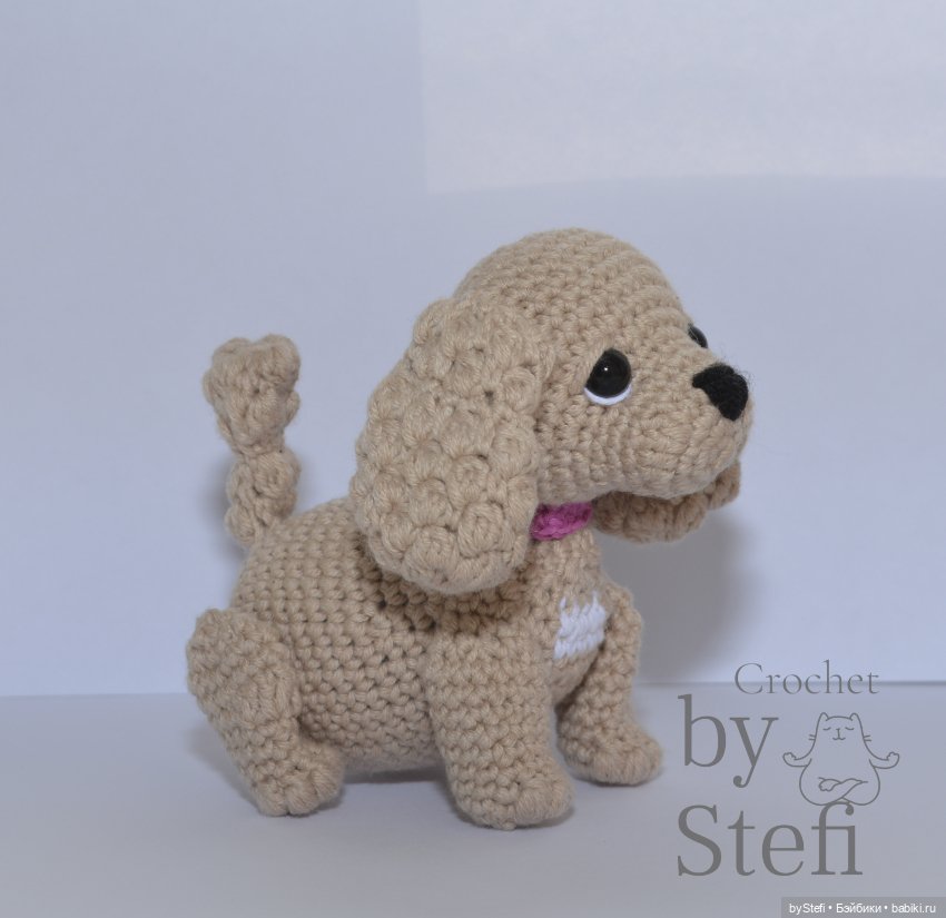 Щеночек — Вязаные игрушки и амигуруми: крючком (фото 5)