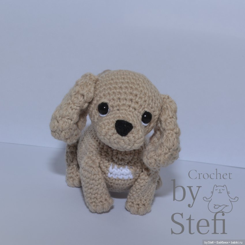 Щеночек — Вязаные игрушки и амигуруми: крючком (фото 7)