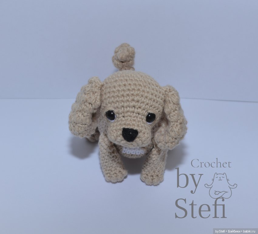 Щеночек — Вязаные игрушки и амигуруми: крючком (фото 6)