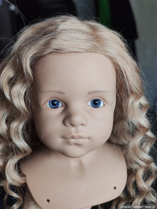 Новые глазки для Алины — Замена глаз и ресниц кукле: ремонт механизма (фото 7)
