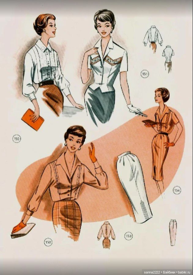 Альбом с выкройками "Осень 1961 г." (фото 3)