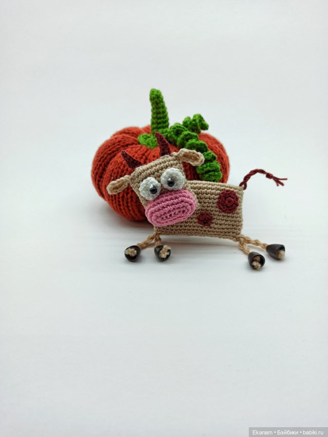Началось в колхозе утро — Вязаные игрушки и амигуруми: крючком (фото 3)