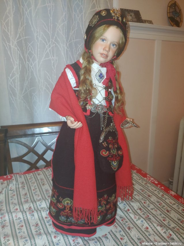 Серия народных костюмов. Часть шестая. НОРВЕЖСКИЙ КОСТЮМ