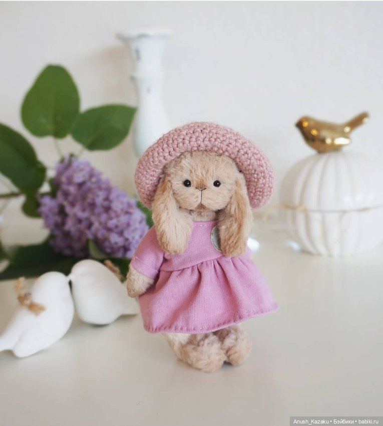 Зайка тедди — Авторские мишки Тедди и друзья: фото (фото 4)