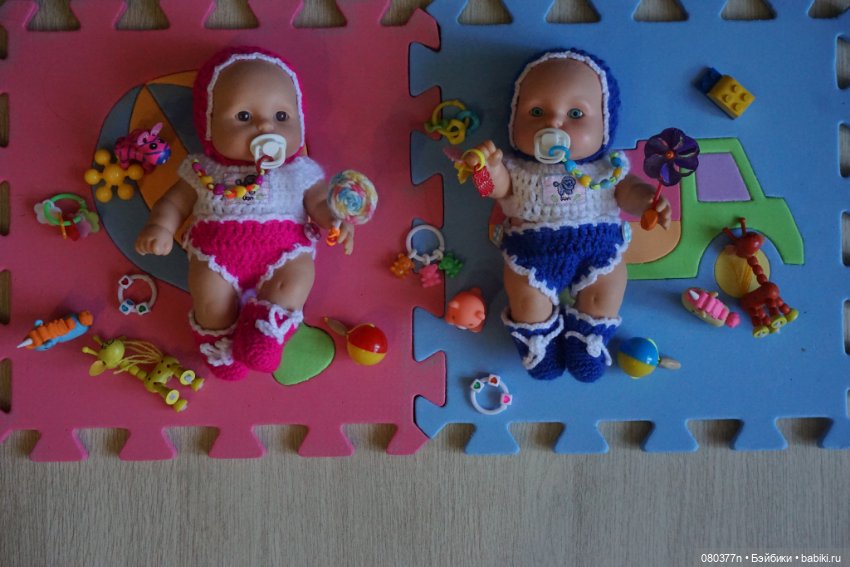 Василий и Василина, карапузы фабрика Весна