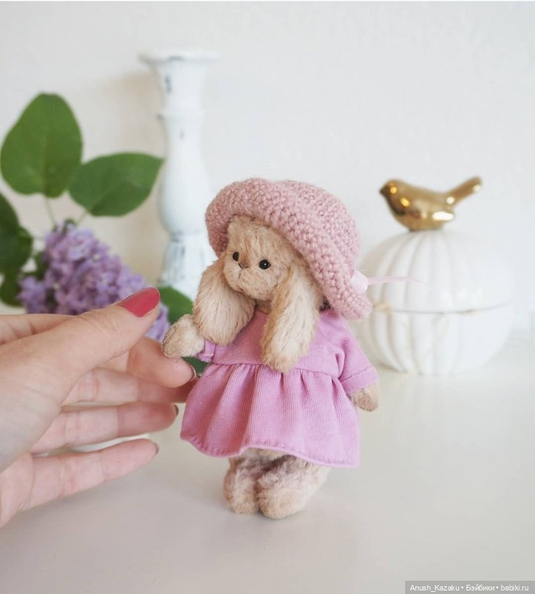 Зайка тедди — Авторские мишки Тедди и друзья: фото (фото 2)