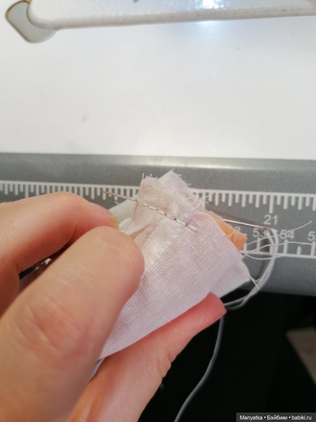 Небольшая реставрация маленькой куколки + фото мк