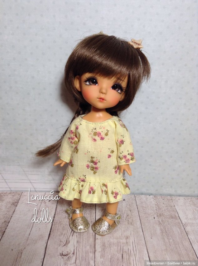Солнечное платье — Одежда и обувь для кукол BJD (БЖД): 1/3
