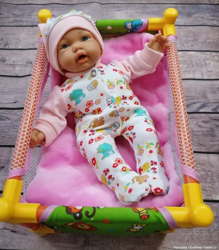 Небольшая реставрация маленькой куколки + фото мк