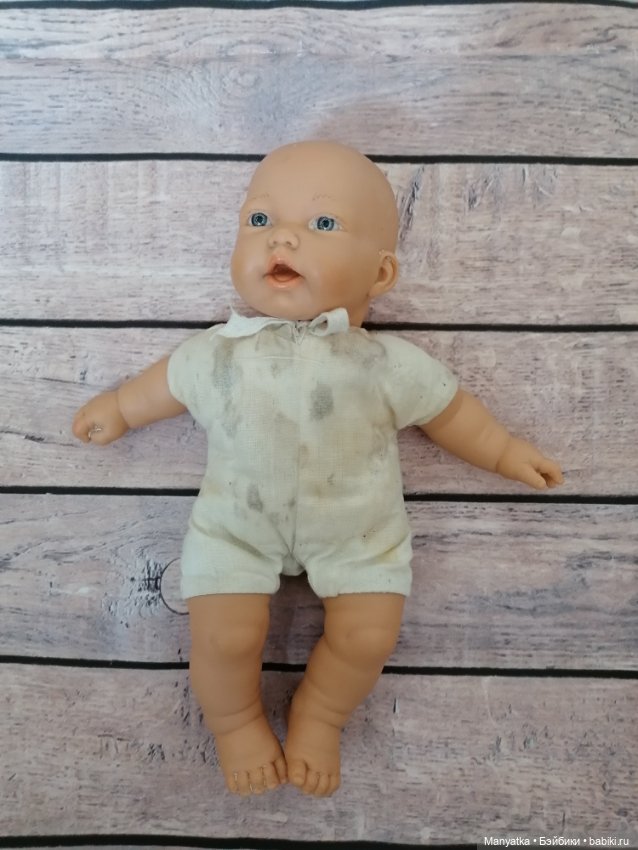 Небольшая реставрация маленькой куколки + фото мк