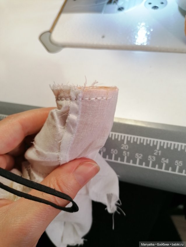 Небольшая реставрация маленькой куколки + фото мк