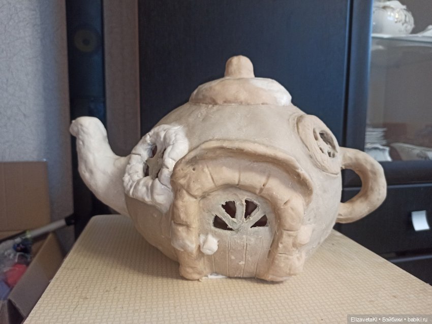 Домик на клумбу — Авторские игрушки из разных материалов: синельная проволока (фото 10)