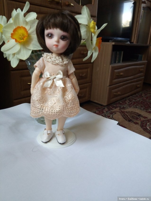 Хотела написать топик про платье, а получается про куклу (фото 3)
