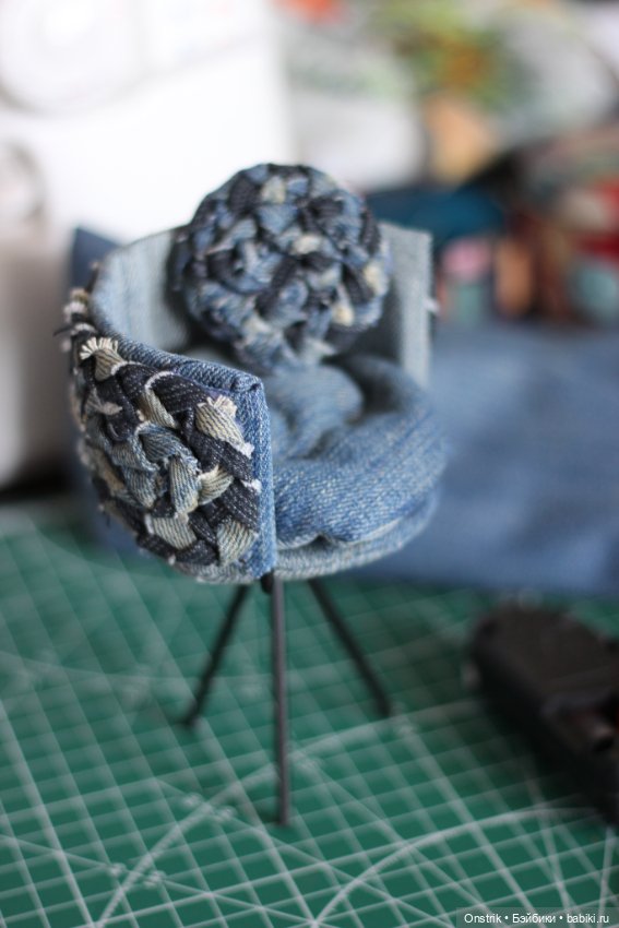 МК - Кресло — Кукольная мебель своими руками: МК (фото 6)
