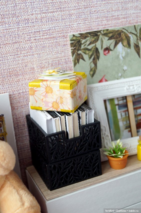 Спальня для Рапунцель — Румбоксы и кукольные интерьеры: фото (фото 7)