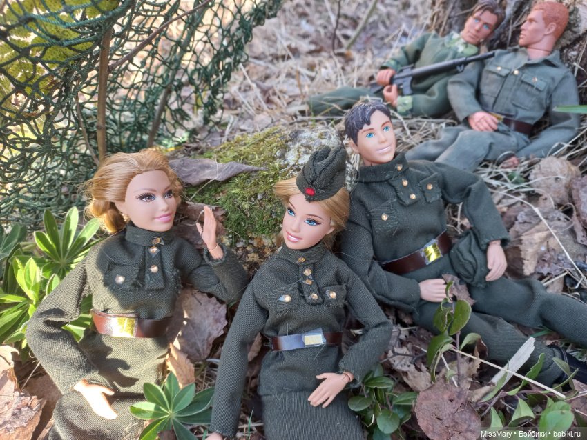 С Днем Победы — Куклы Barbie (Барби): Looks