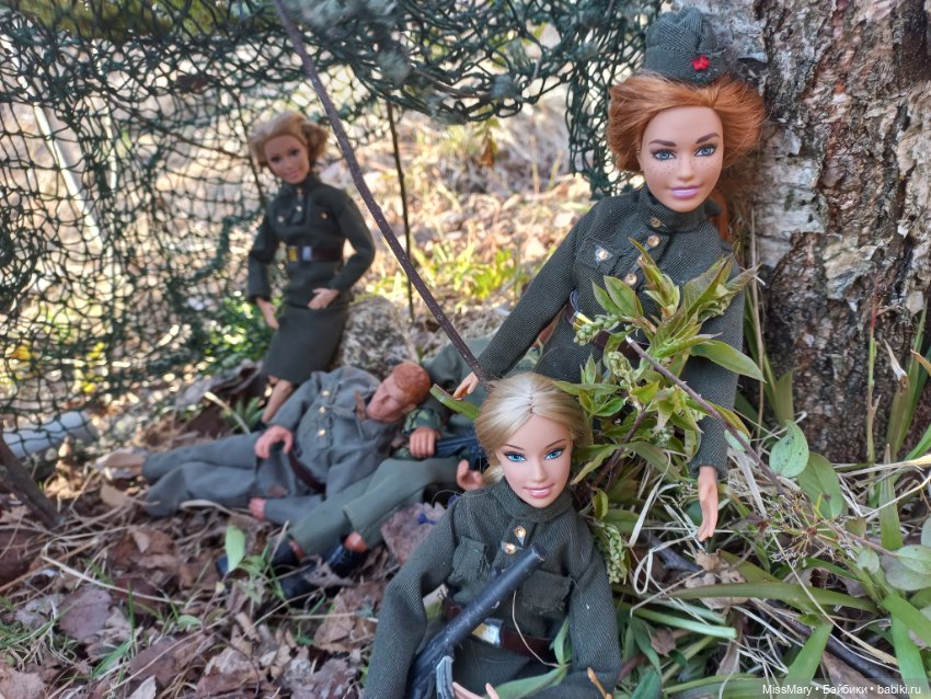 С Днем Победы — Куклы Barbie (Барби): Looks