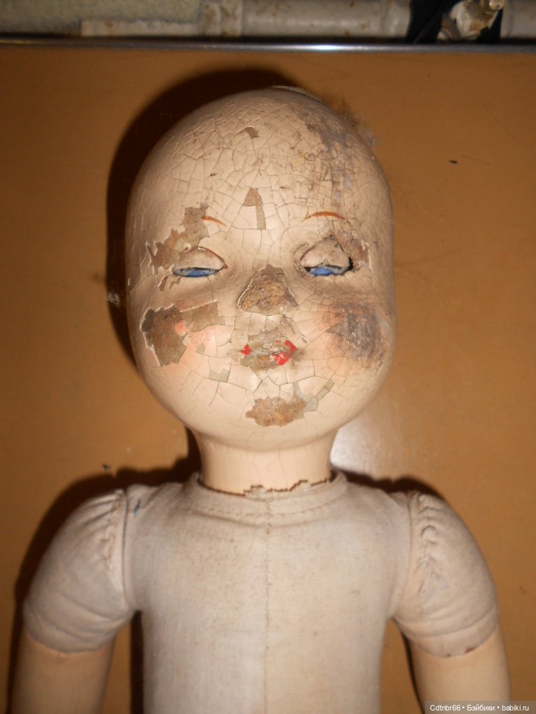 С днём ПОБЕДЫ! Пополнение. Очередная реставрация опилочной куклы России (фото 4)