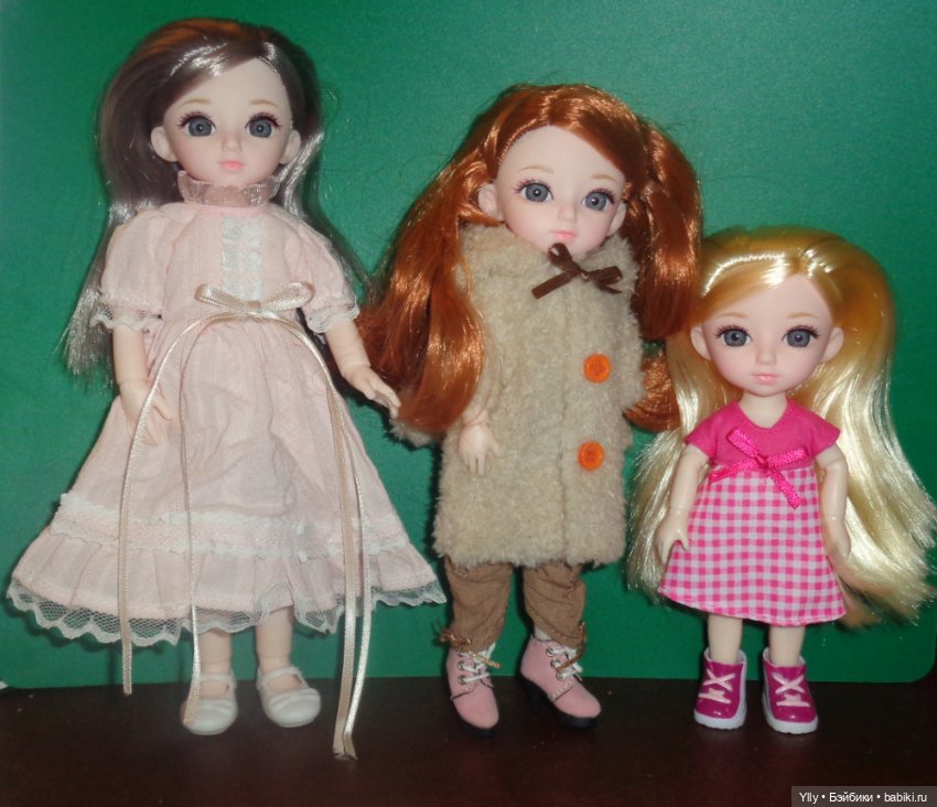 Тела и мерки шарнирных куколок от 15 до 28см (фото 2)