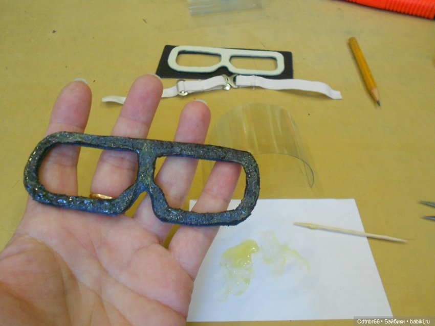 Спасибо всем за оценку моей работы. И... МК: "Очки для лётчика" (фото 8)