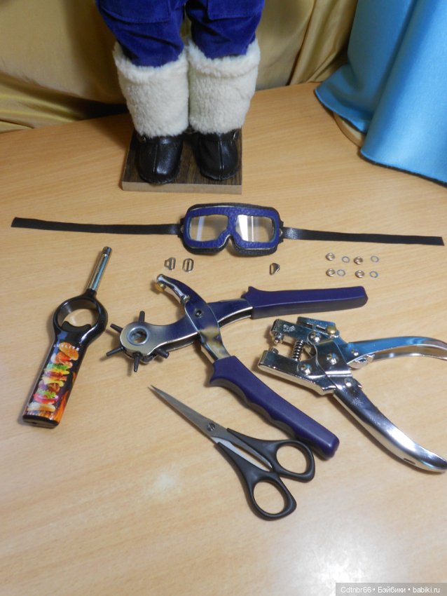 Спасибо всем за оценку моей работы. И... МК: "Очки для лётчика"