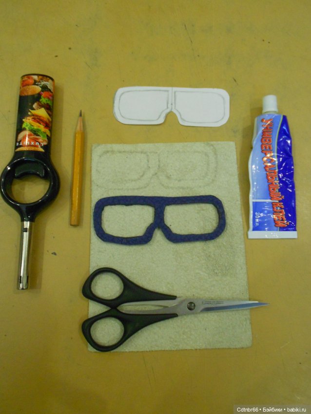 Спасибо всем за оценку моей работы. И... МК: "Очки для лётчика" (фото 4)