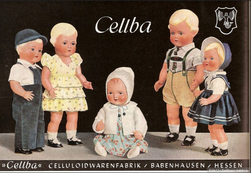 CELLBA каталог 1950 года — Винтажные куклы ГДР (Немки): Бигги