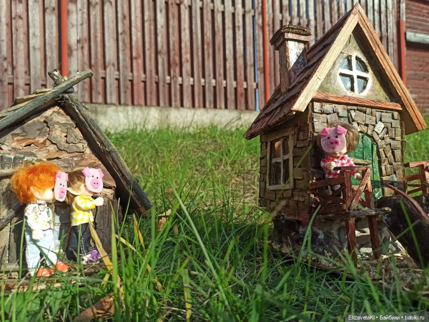 Сказка "Три поросенка." Realpuki. 115 часть