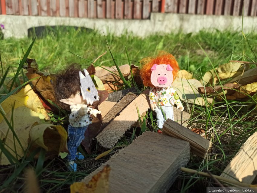 Сказка "Три поросенка." Realpuki. 115 часть