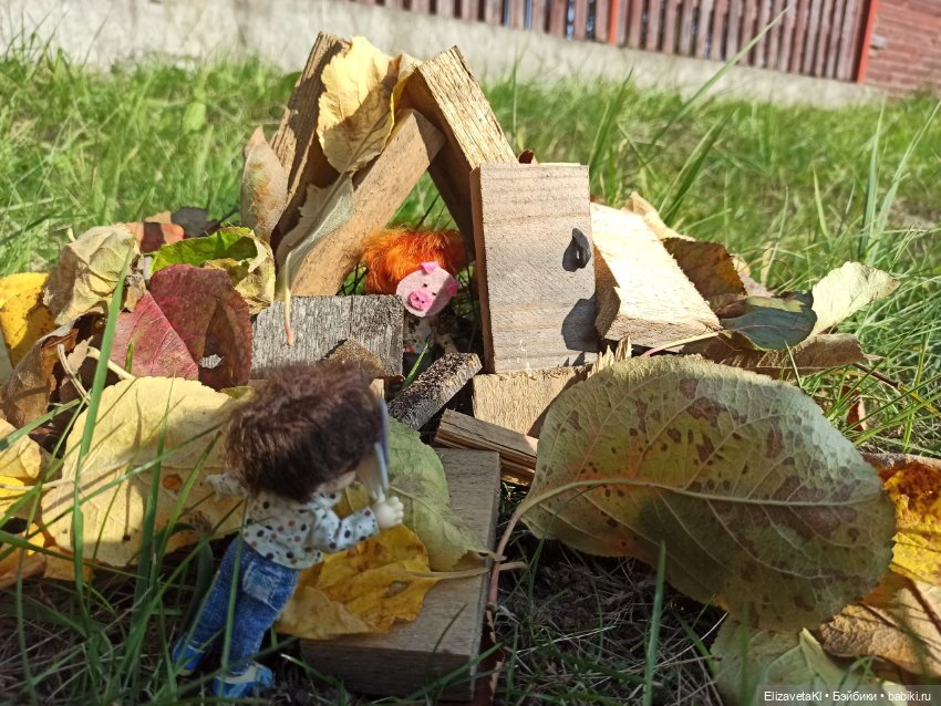 Сказка "Три поросенка." Realpuki. 115 часть