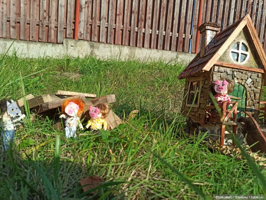 Сказка "Три поросенка." Realpuki. 115 часть