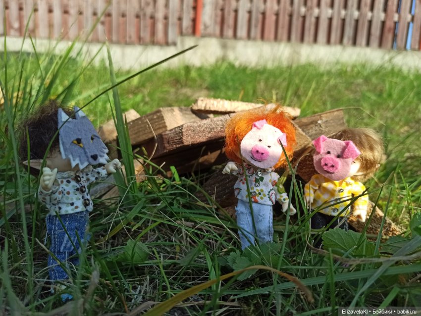 Сказка "Три поросенка." Realpuki. 115 часть