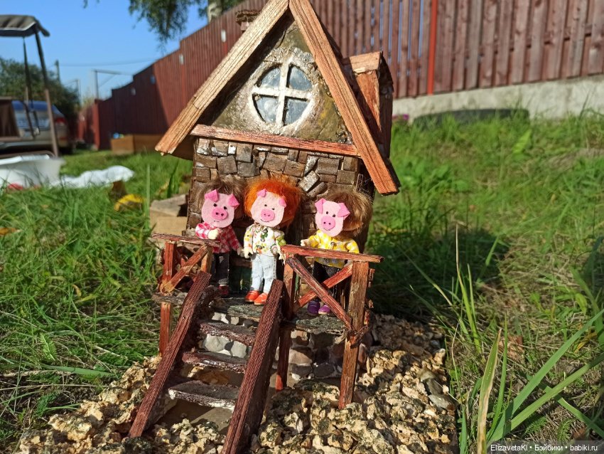 Сказка "Три поросенка." Realpuki. 115 часть