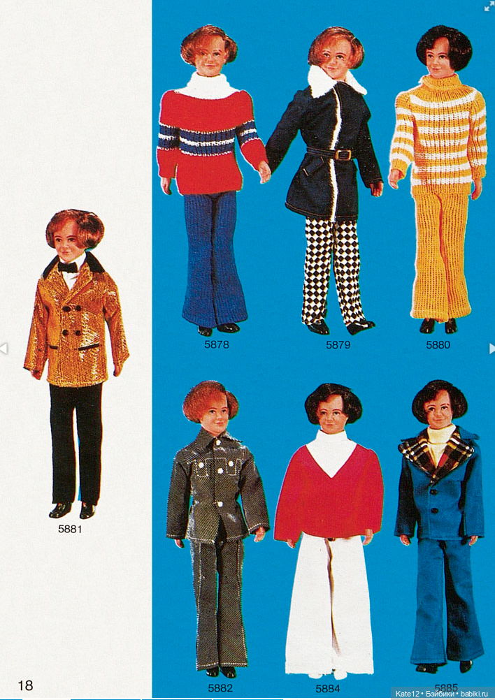 Кукольная мода 1975 год — Винтажные куклы ГДР (Немки): Бигги