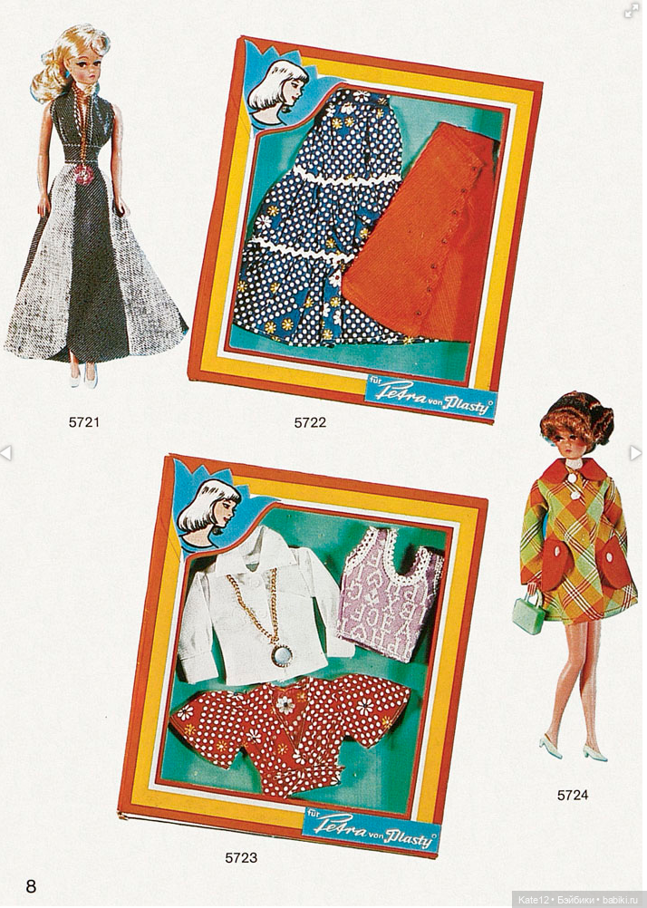 Кукольная мода 1975 год — Винтажные куклы ГДР (Немки): Бигги (фото 8)