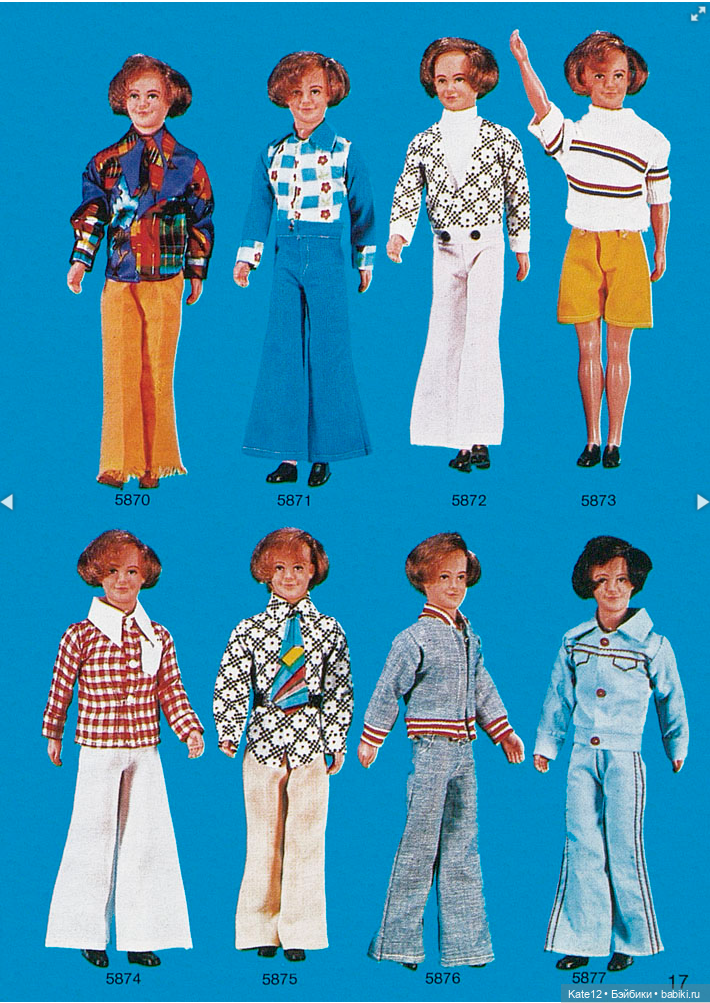 Кукольная мода 1975 год — Винтажные куклы ГДР (Немки): Бигги