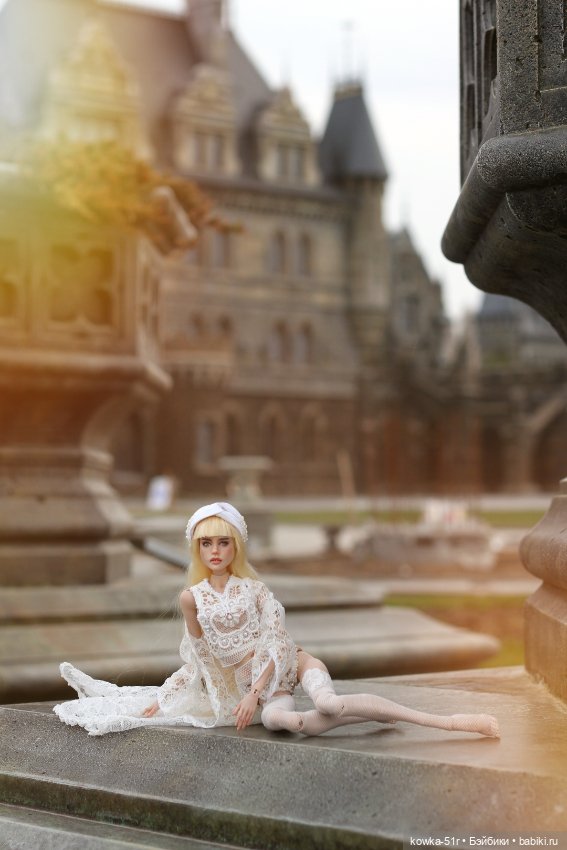 Хозяйка замка — Авторские шарнирные куклы своими руками: лепка (фото 5)