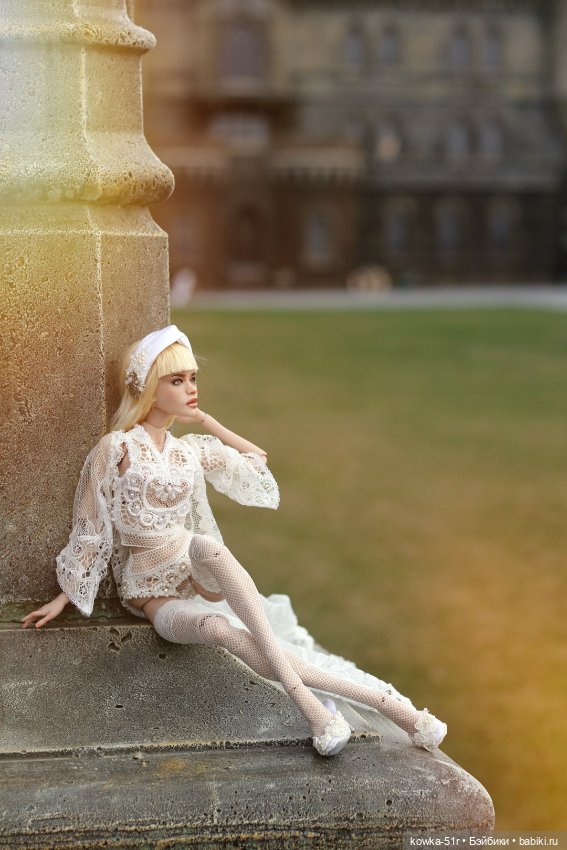 Хозяйка замка — Авторские шарнирные куклы своими руками: лепка (фото 8)