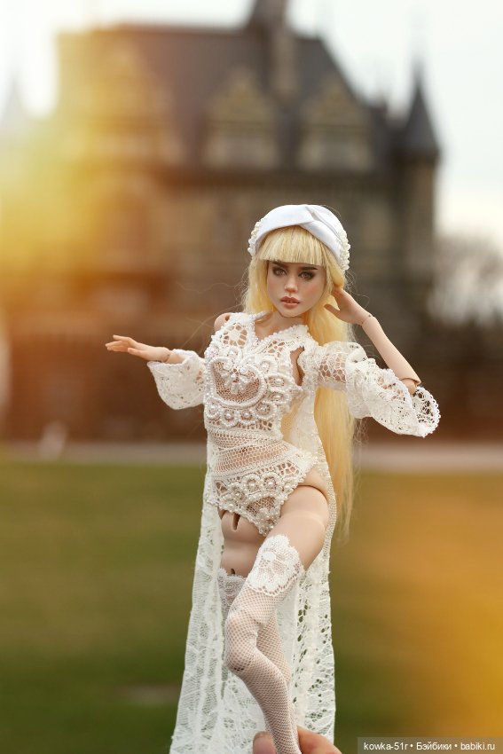 Хозяйка замка — Авторские шарнирные куклы своими руками: лепка (фото 4)