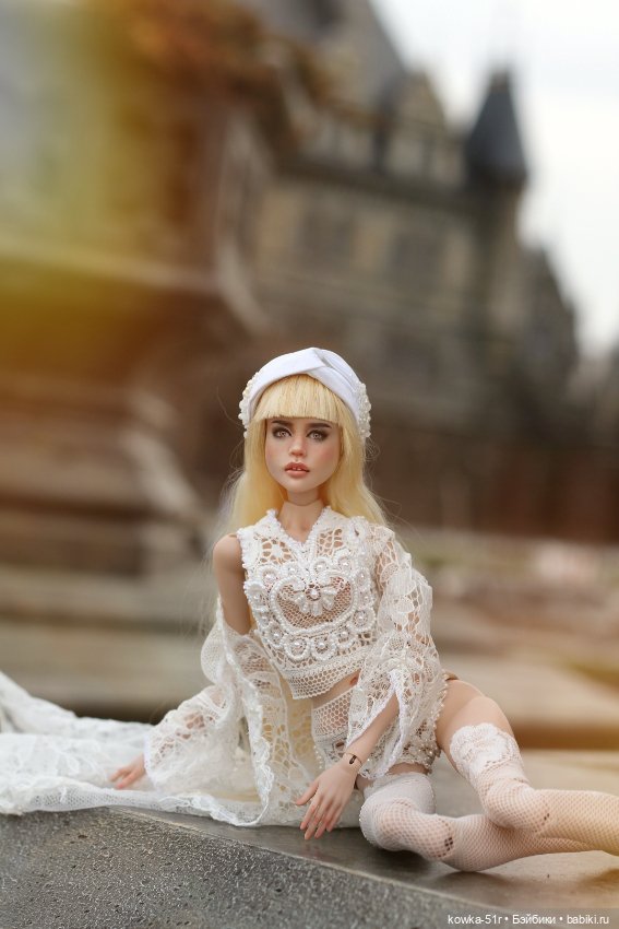 Хозяйка замка — Авторские шарнирные куклы своими руками: лепка (фото 7)