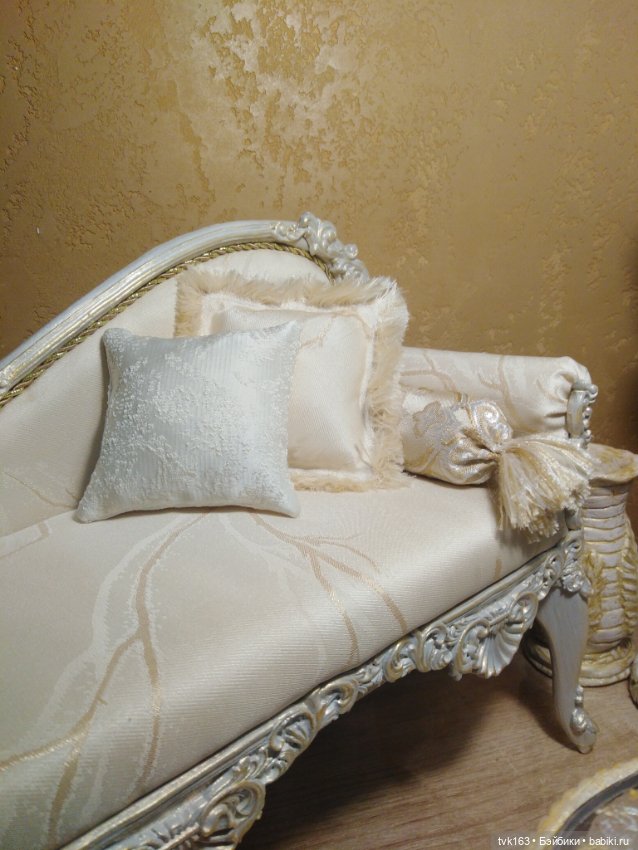 Нежный набор мебели — Мебель для кукол и домиков: фото (фото 3)