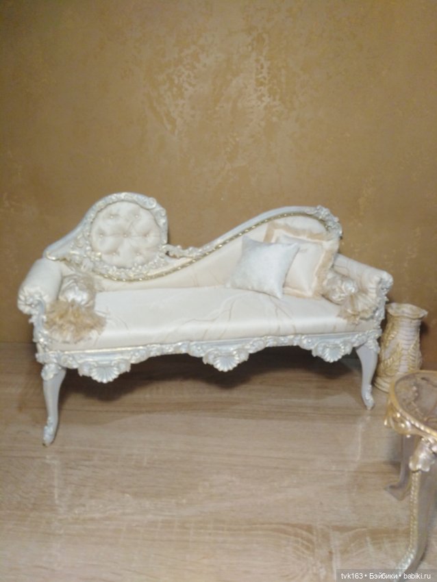 Нежный набор мебели — Мебель для кукол и домиков: фото (фото 4)