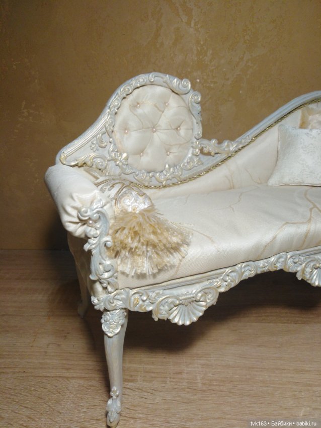 Нежный набор мебели — Мебель для кукол и домиков: фото (фото 7)