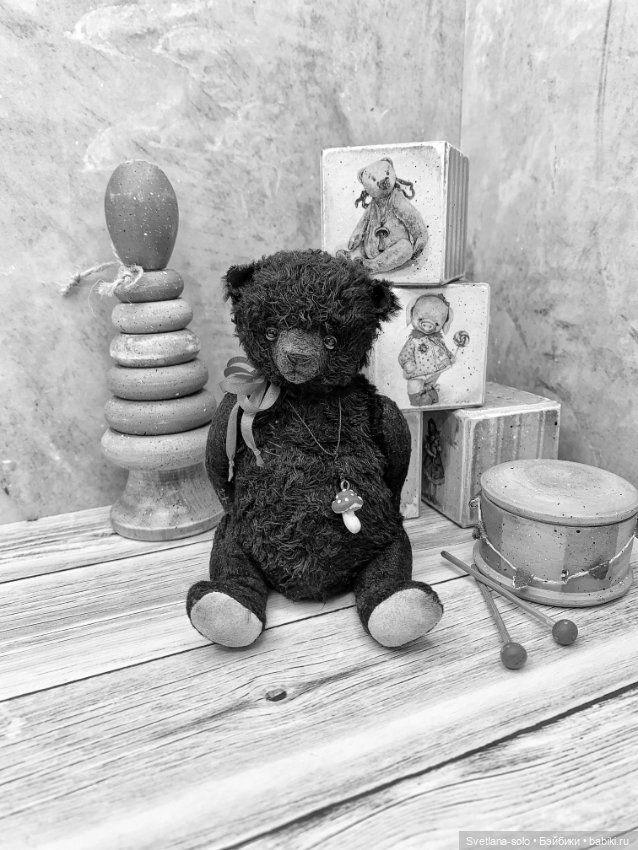 Мой первый — Авторские мишки Тедди и друзья: фото (фото 8)