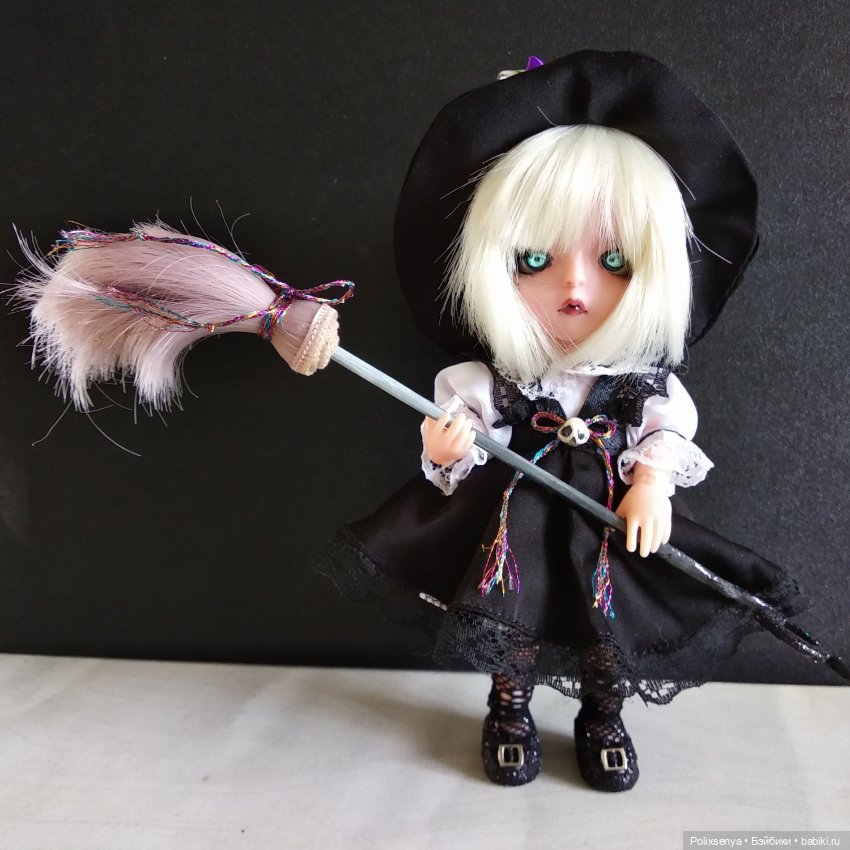 Маленькая ведьмочка — Куклы Baboliy (Баболи (фото 4)