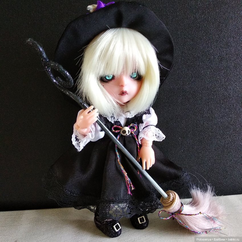 Маленькая ведьмочка — Куклы Baboliy (Баболи (фото 3)