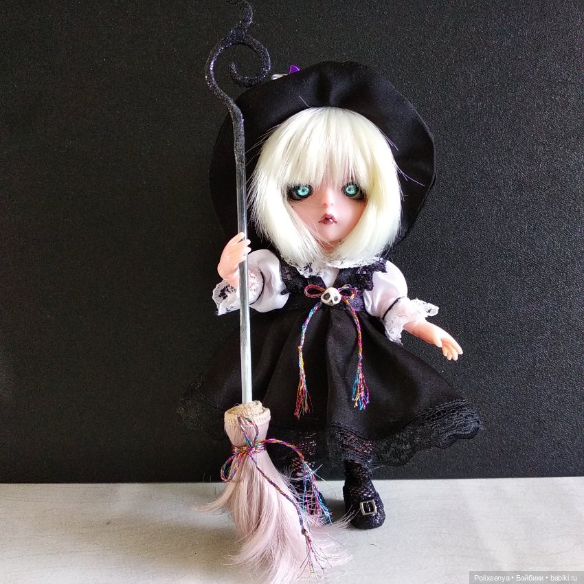 Маленькая ведьмочка — Куклы Baboliy (Баболи (фото 2)