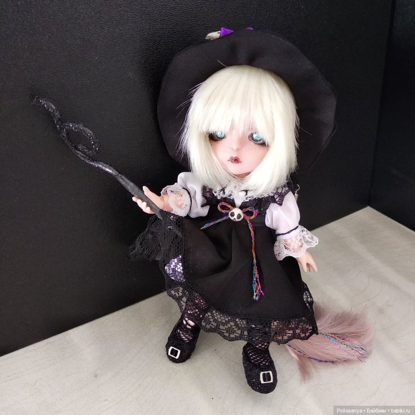 Маленькая ведьмочка — Куклы Baboliy (Баболи (фото 6)