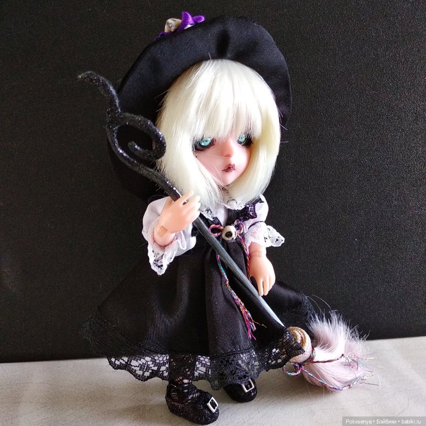Маленькая ведьмочка — Куклы Baboliy (Баболи (фото 5)